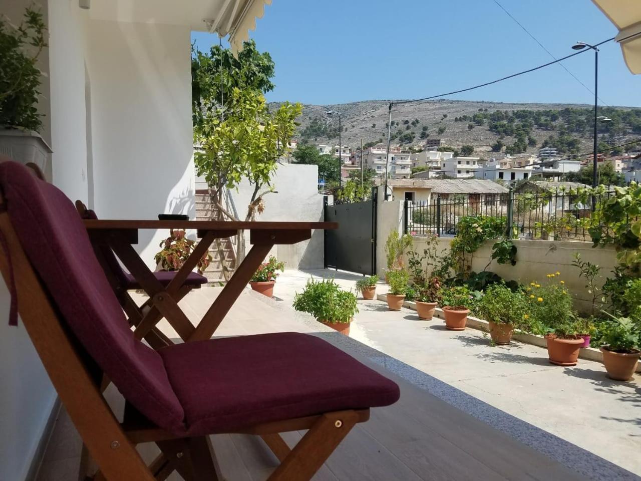 Vila Alikaj Leilighet Sarandë Eksteriør bilde